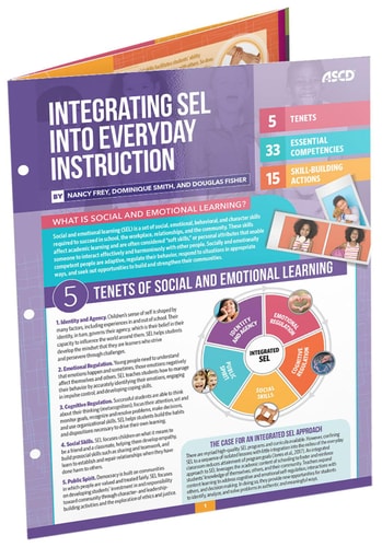 Integrating SEL into Everyday Instruction (Quick Reference Guide) Pamp – Nova Scotia School Book ...